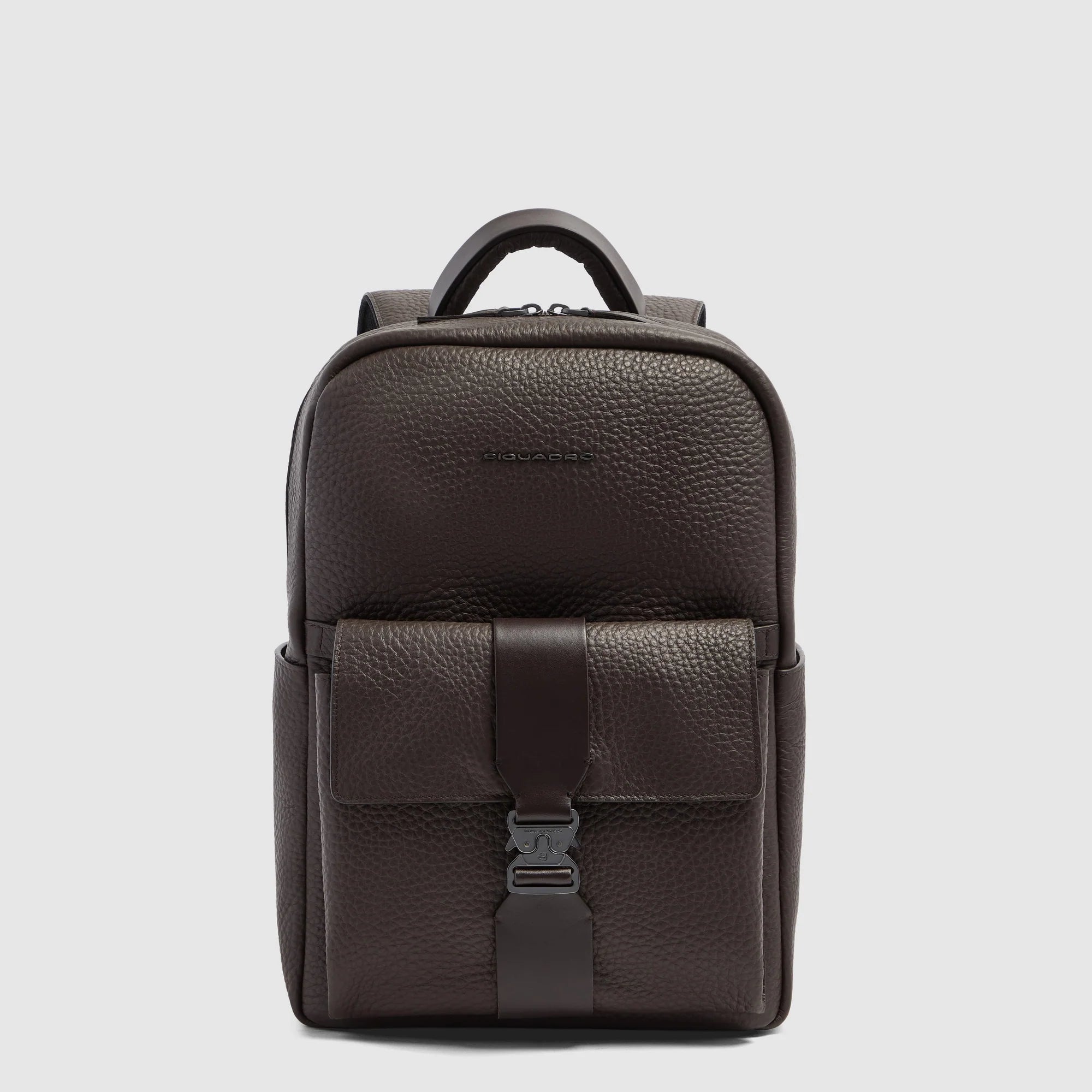 Zaino Uomo Porta PC 14" in Pelle con Doppio Scomparto