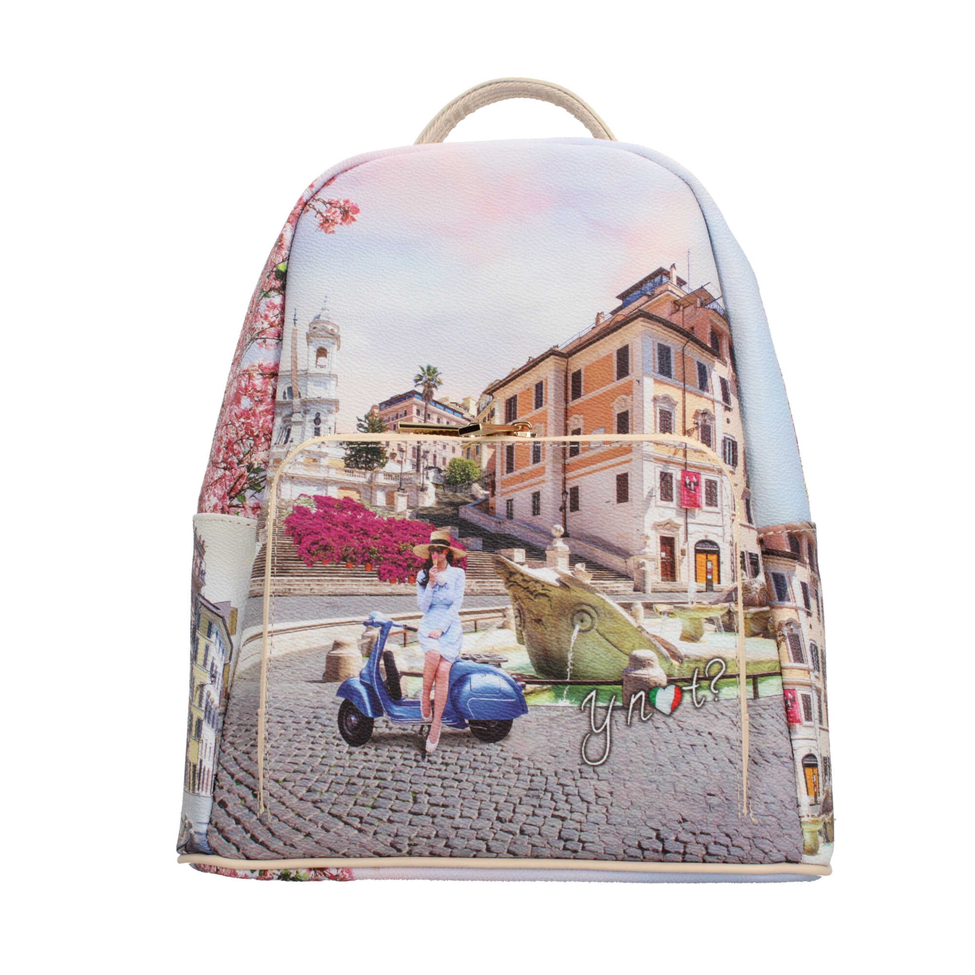 Zaino YNot con stampa esclusiva e design ergonomico per il massimo comfort VACANZA ROMANA TU | Giò Fashion