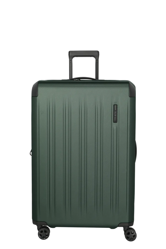 Trolley grande rigido Travelite con espansione e chiusura TSA VERDE TU | Giò Fashion