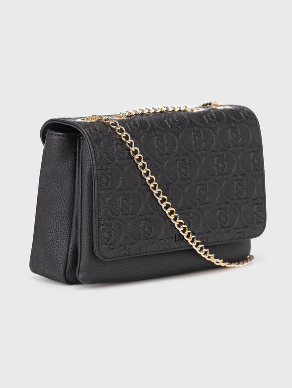 Eleganza Compatta: Borsa Liu Jo Caliwen con Tracolla a Catena NERO TU | Giò Fashion