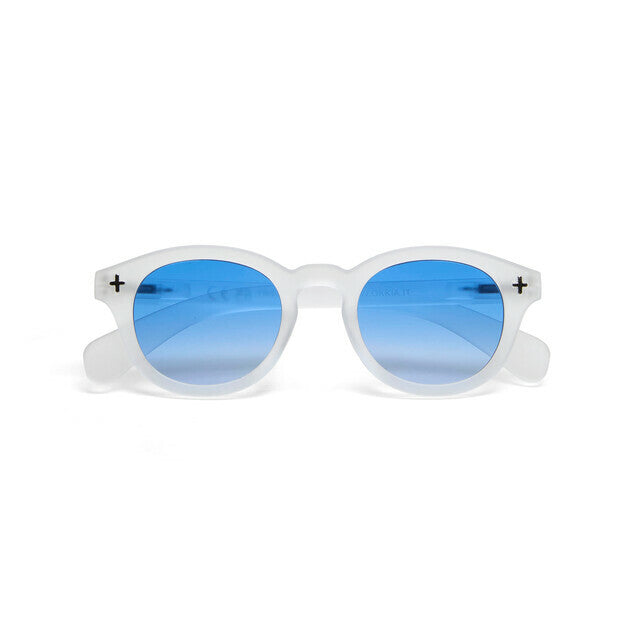 OKKIA Milano Occhiali da Sole Unisex con Lenti Sfumate e Protezione UV400