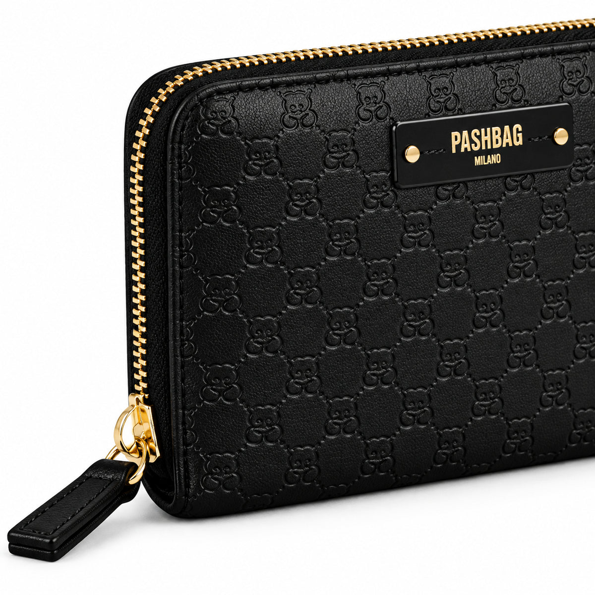 PashBag Portafoglio Donna Grande con Chiusura Zip Around