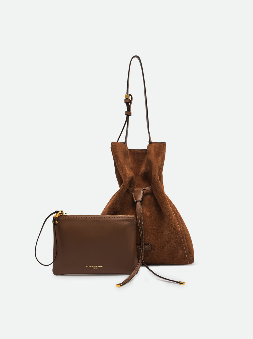 Borsa a Spalla Gianni Chiarini Sienna in camoscio