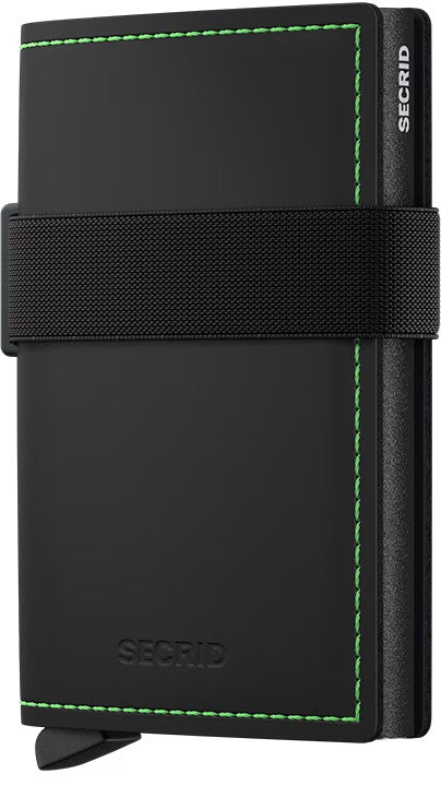 Portafoglio Secrid Miniwallet BMa Black Green compatto con protezione RFID Verde TU | Giò Fashion