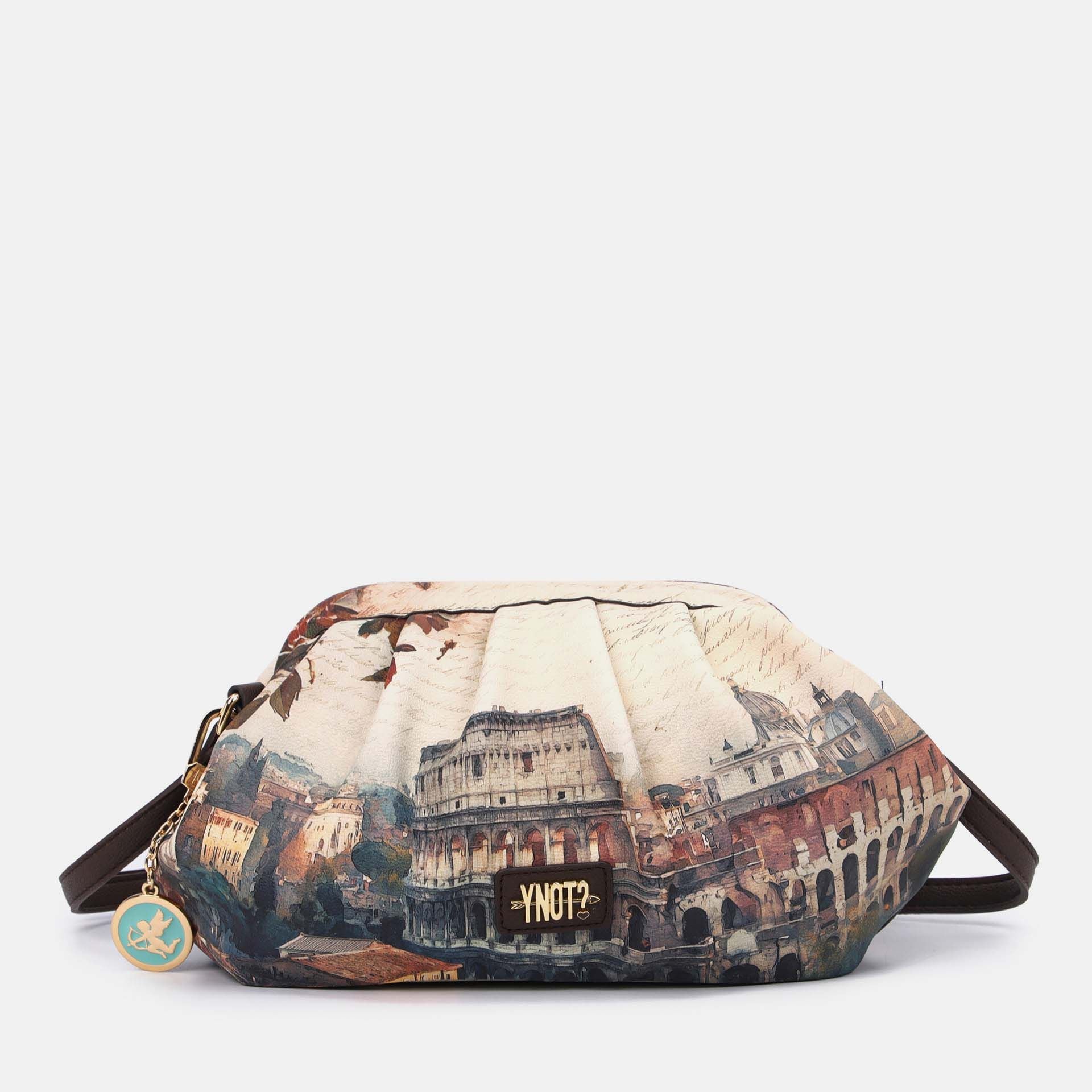Clutch Grande City Painted con Tracolla