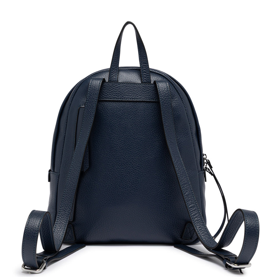 Zaino Gianni Chiarini in pelle martellata NAVY TU | Giò Fashion
