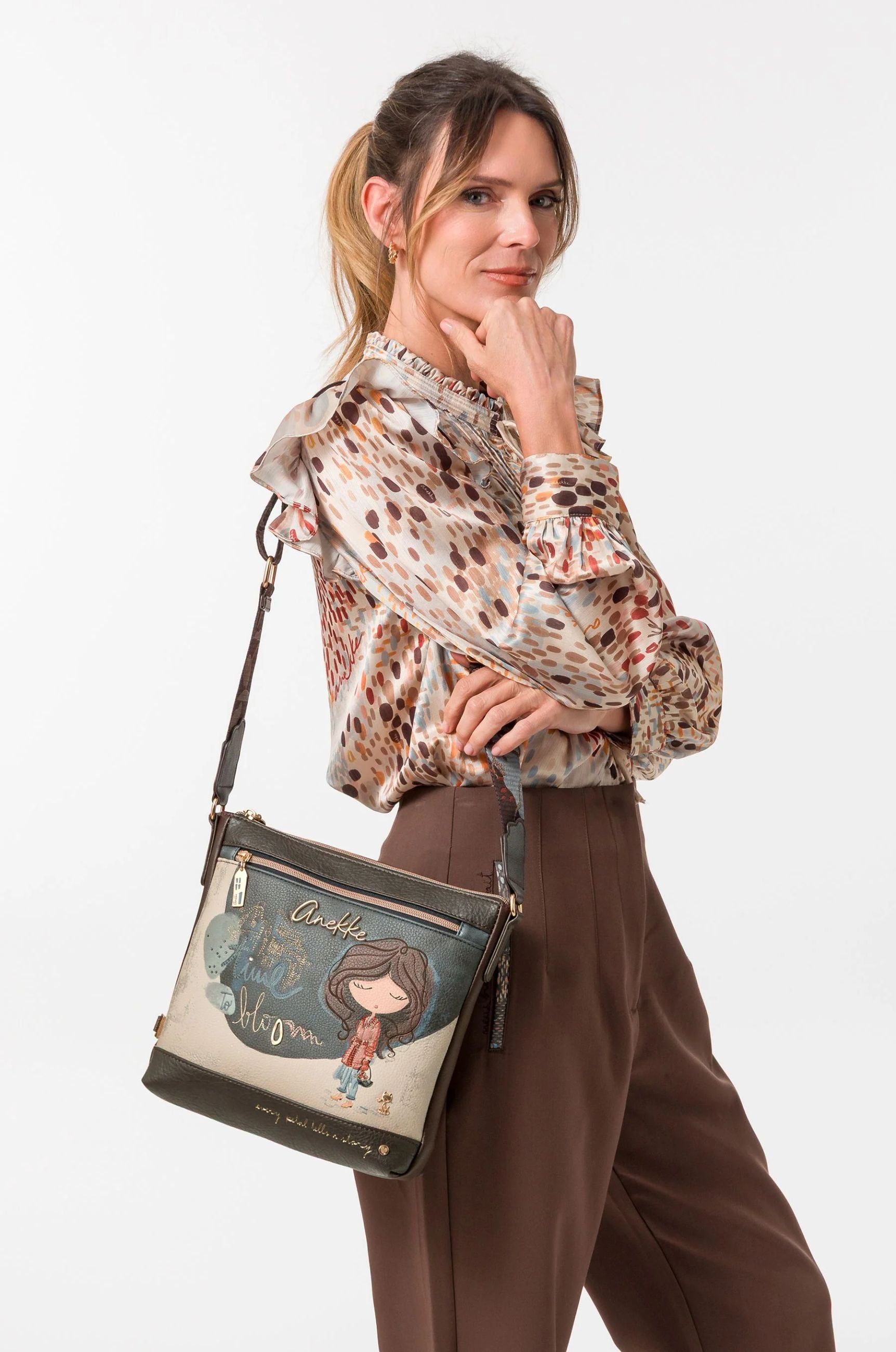 Borsa a Tracolla Media Donna Anekke