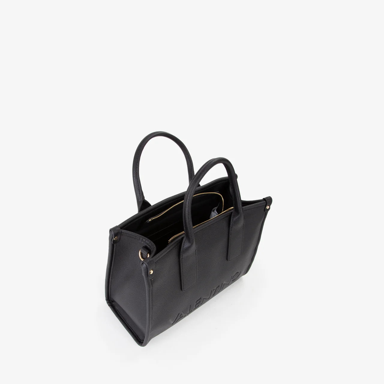 Valentino borsa a mano donna con tracolla logata Nero TU | Giò Fashion
