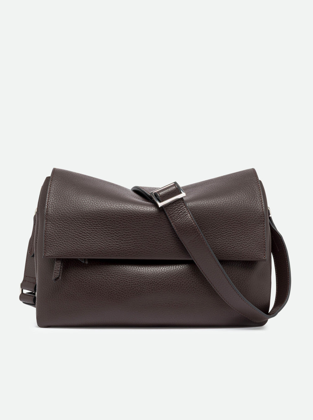 Borsa a Tracolla Gianni Chiarini Three in pelle con patta