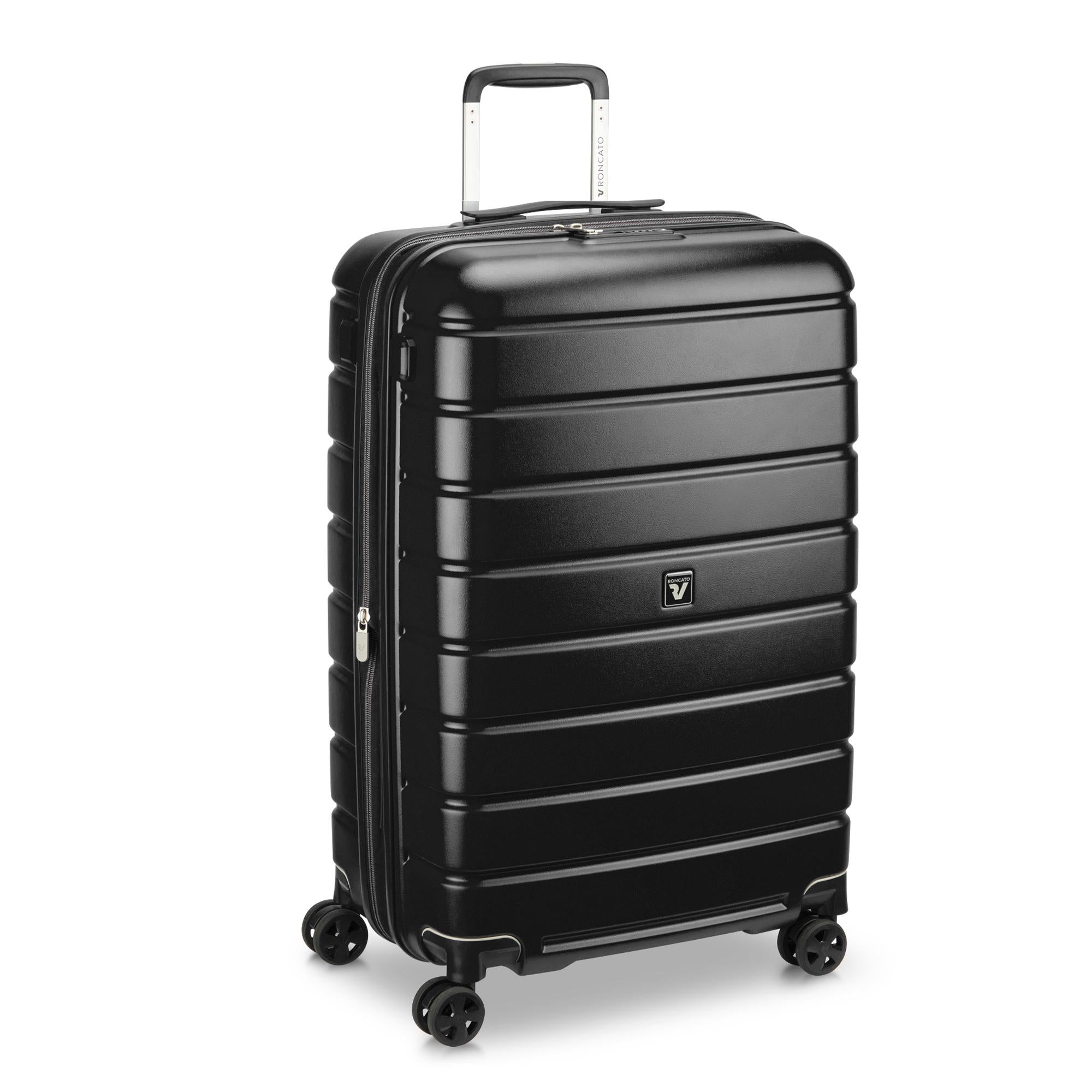 Valigia Trolley Espandibile Roncato Nero TU | Giò Fashion