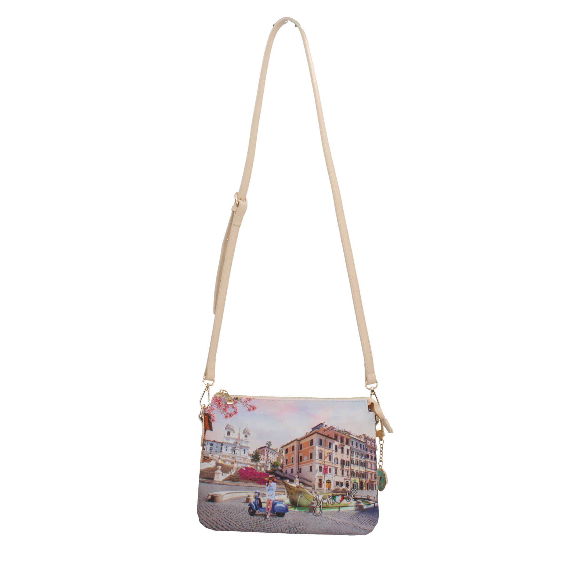 Borsa a tracolla YNot con doppio scomparto e design compatto VACANZA ROMANA TU | Giò Fashion