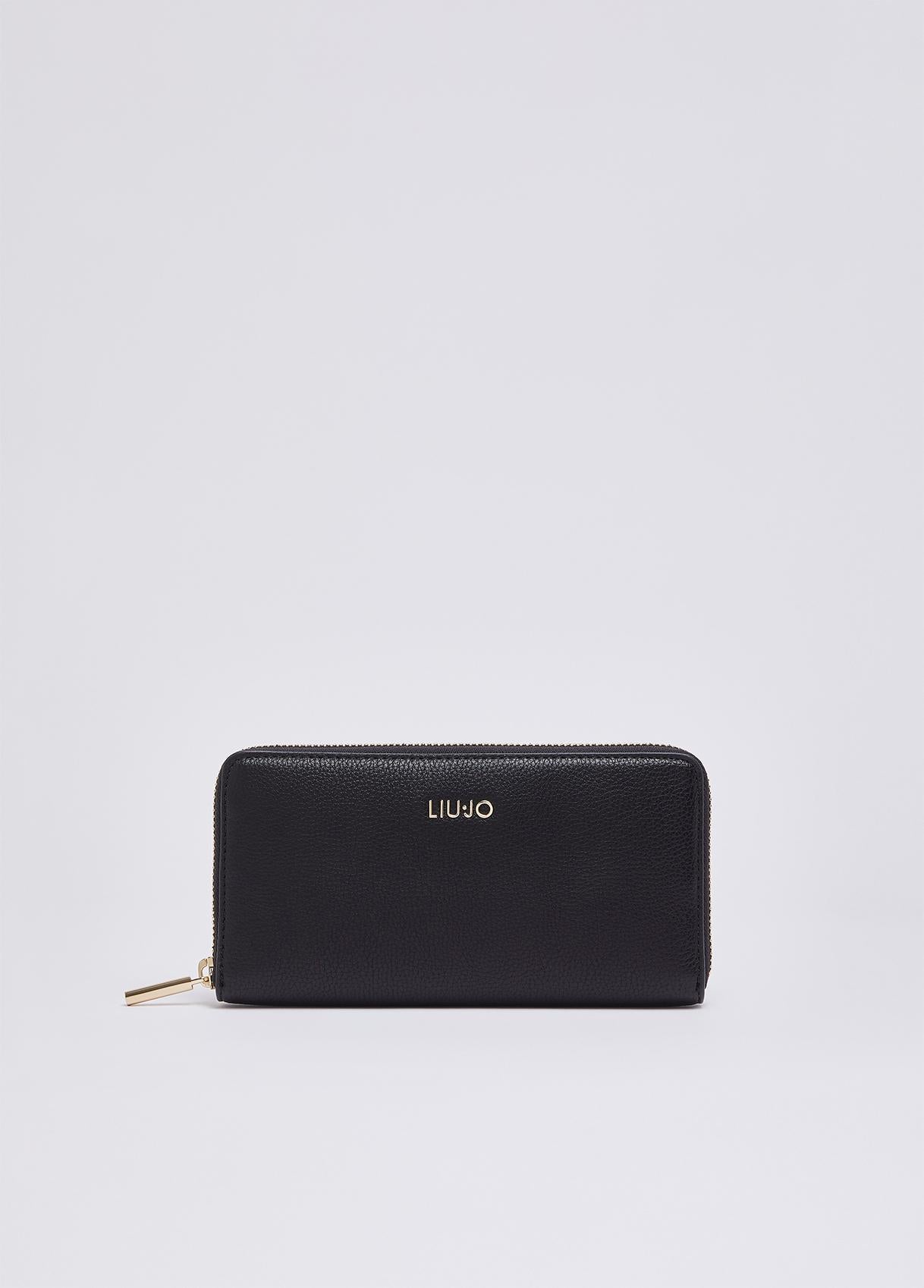 Liu Jo Portafoglio Grande Donna Zip Around Monogram