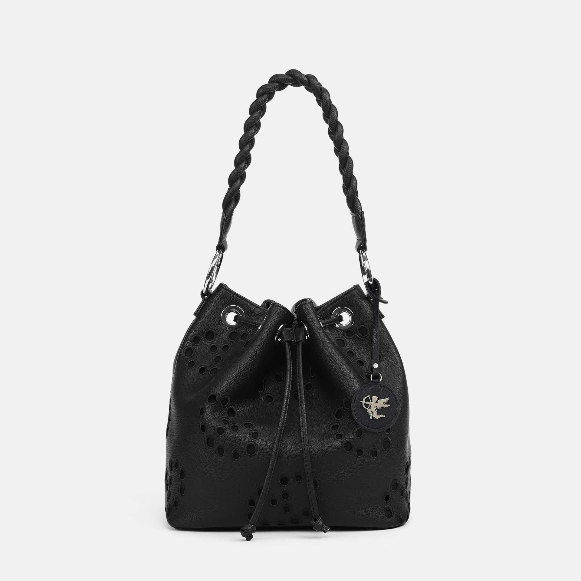 Y-Not Borsa Satchel Angel Nero TU | Giò Fashion