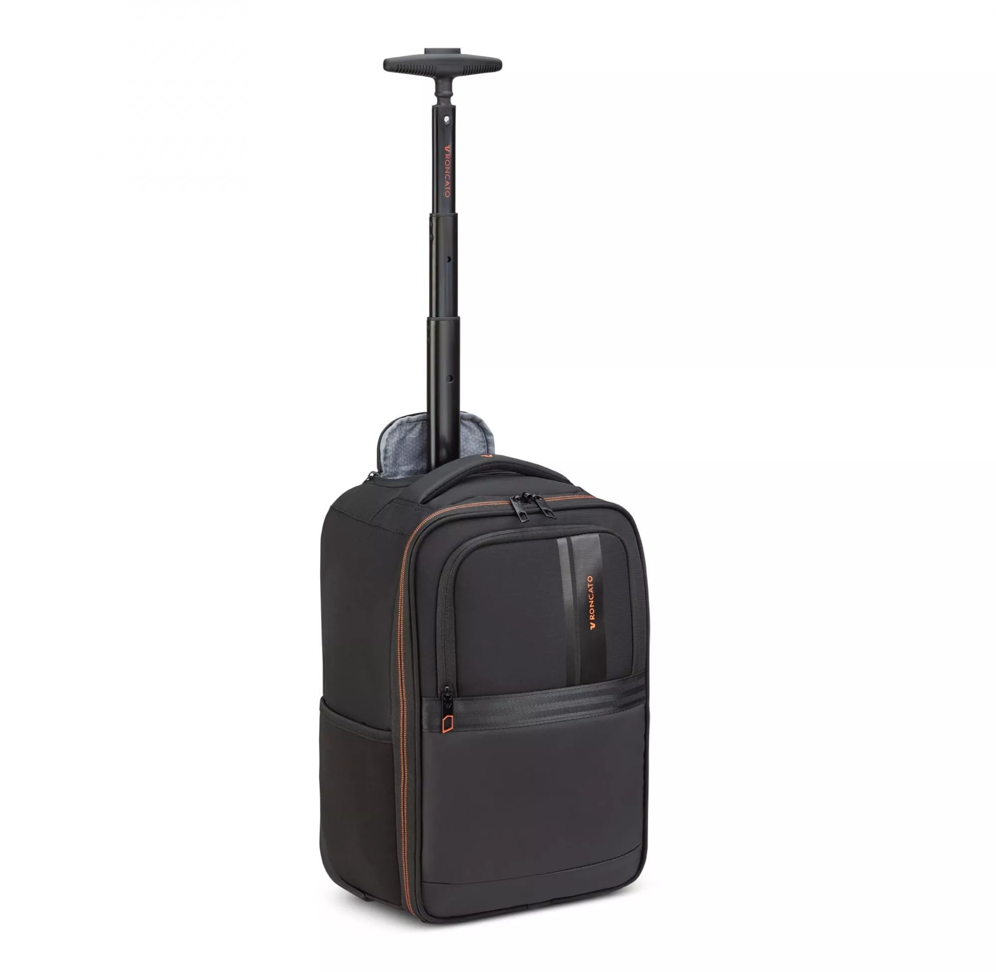 Zaino Trolley Cabina Ryanair 40x30x20 cm RV Roncato Metropolitan Nero