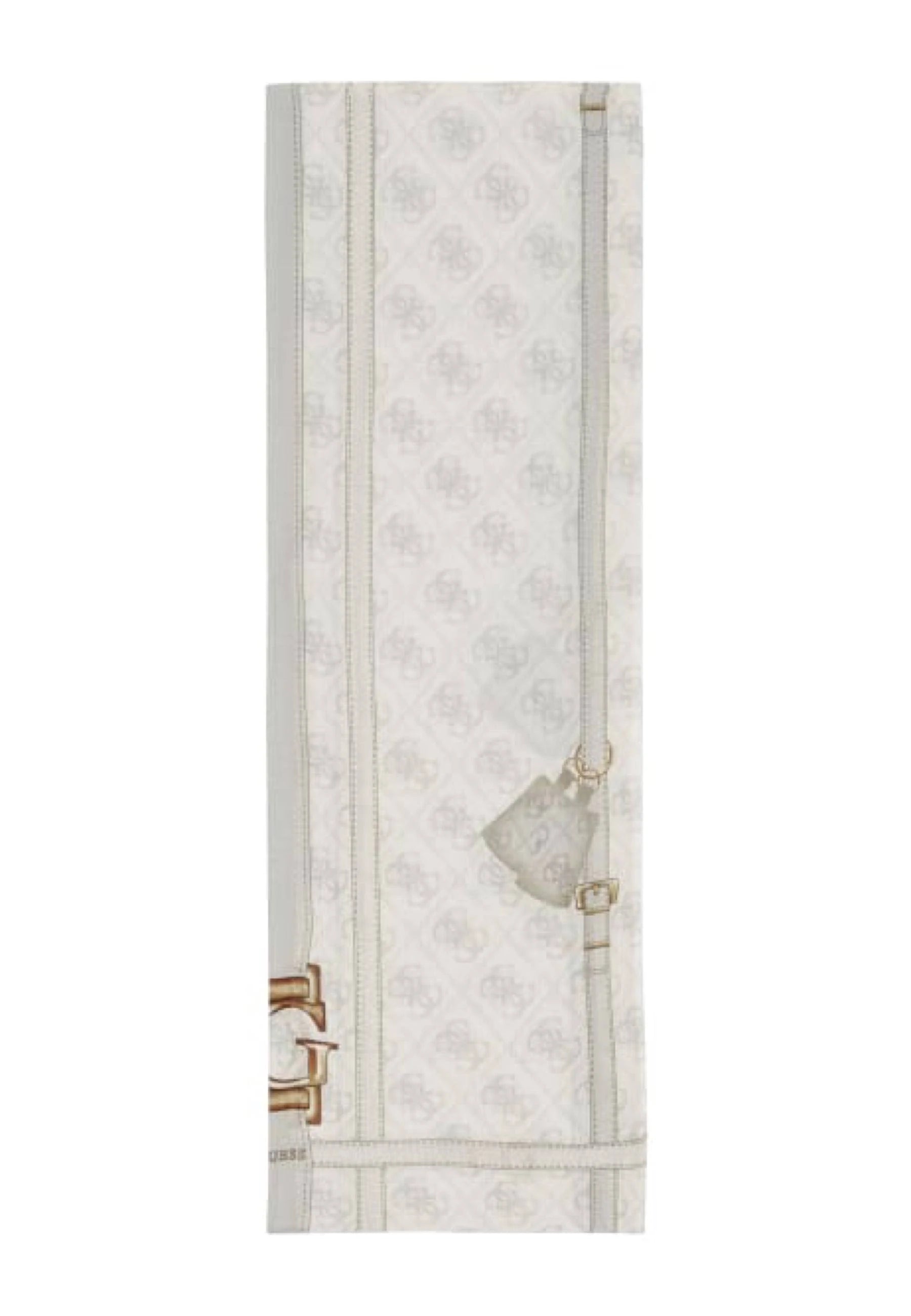 Guess foulard con stampa logo e dettagli borse