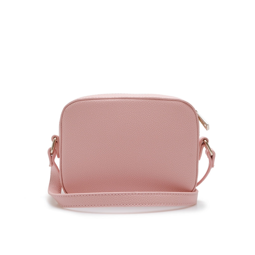 Borsa a tracolla con charm Rosa TU | Giò Fashion