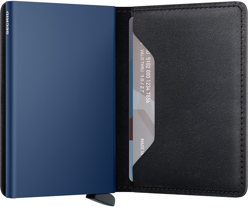 Portafoglio Secrid Slimwallet in pelle con protezione RFID e design sottile