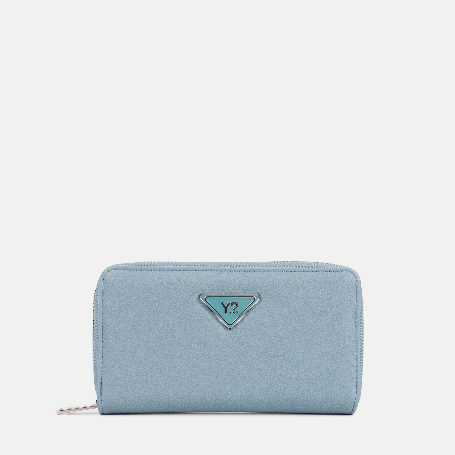 Y-Not Portafoglio Feel Azzurro TU | Giò Fashion