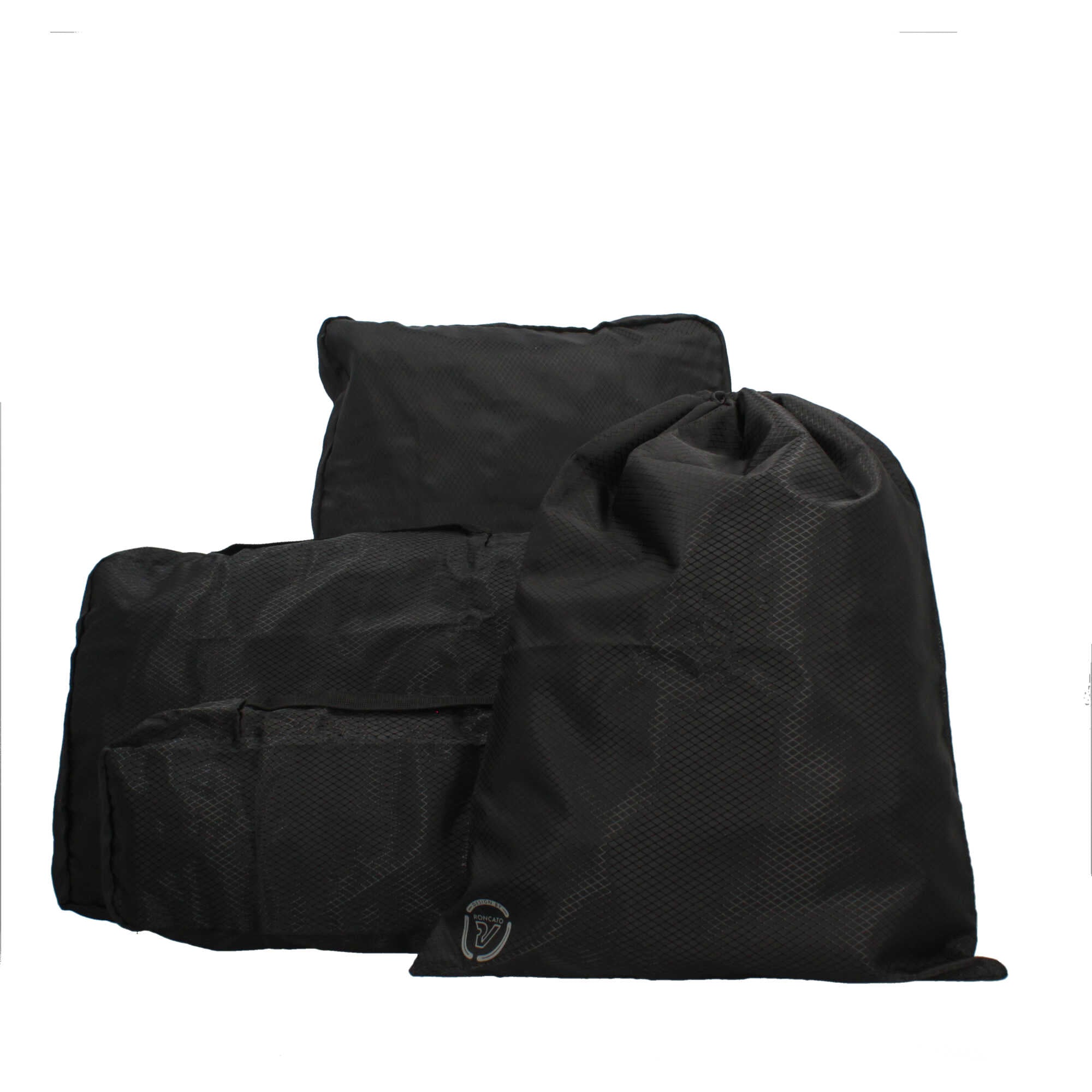 Roncato Accessories Kit Travel Set Organizer Valigia 5 Pezzi NERO TU | Giò Fashion