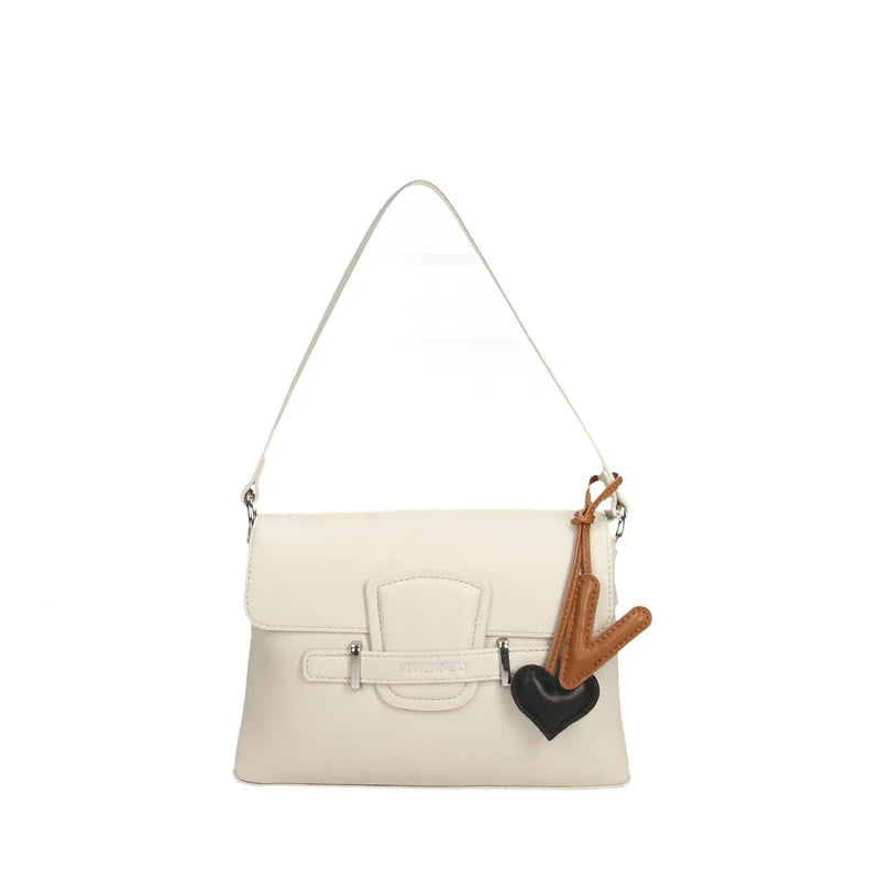 Borsa Vivienne D donna a spalla elegante design strutturato moderno Bianco TU | Giò Fashion