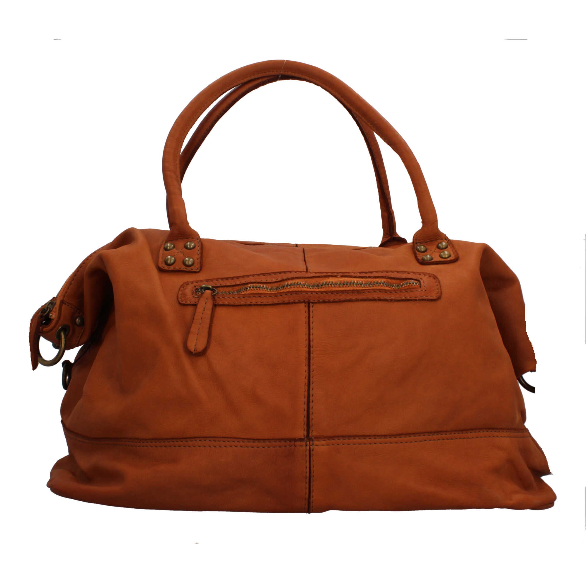Borsa Made in Italy in pelle morbida con tracolla CUOIO TU | Giò Fashion