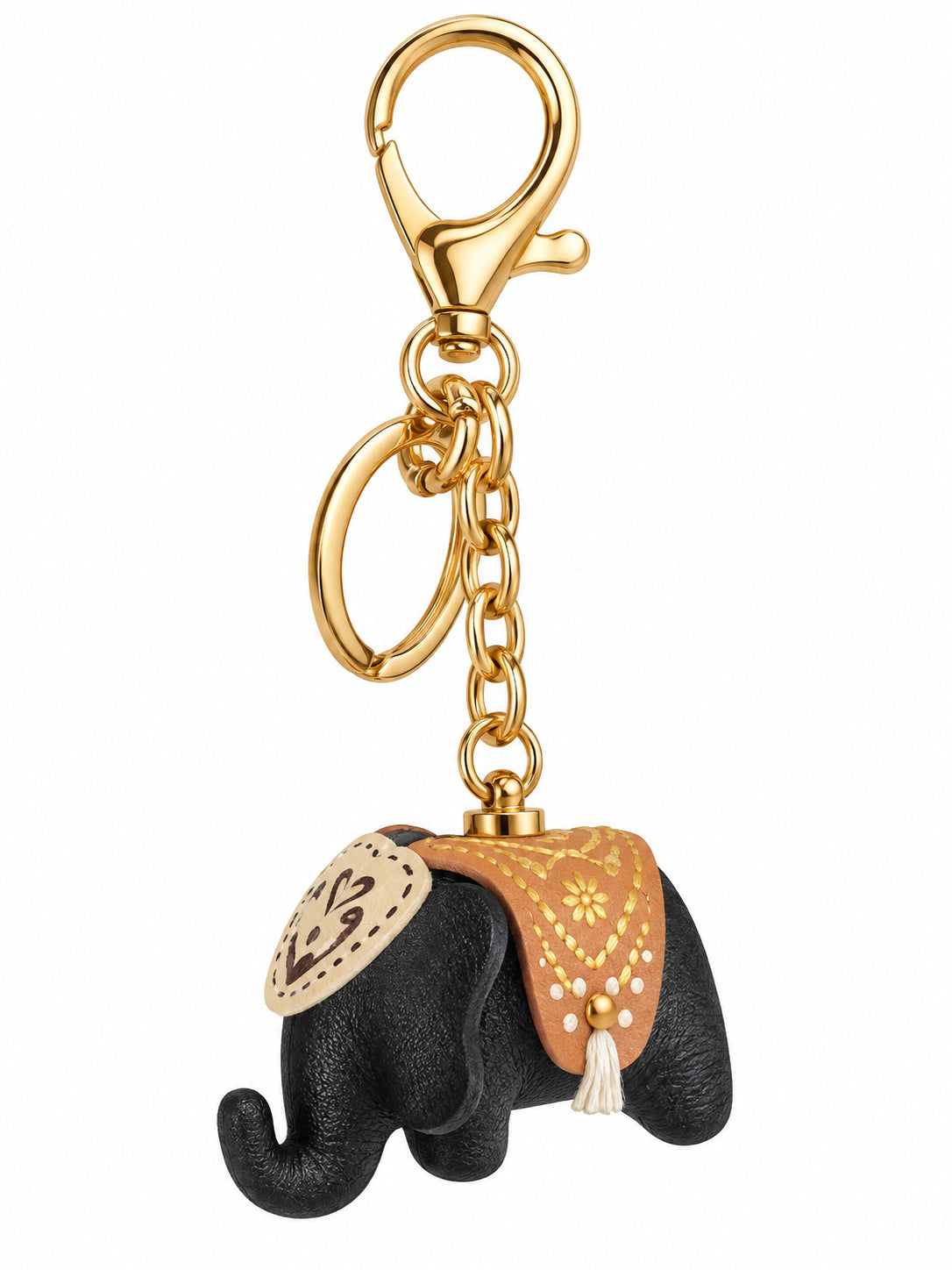 Portachiavi YNot? Donna con Elefantino – Charm Decorativo per Borsa e Chiavi