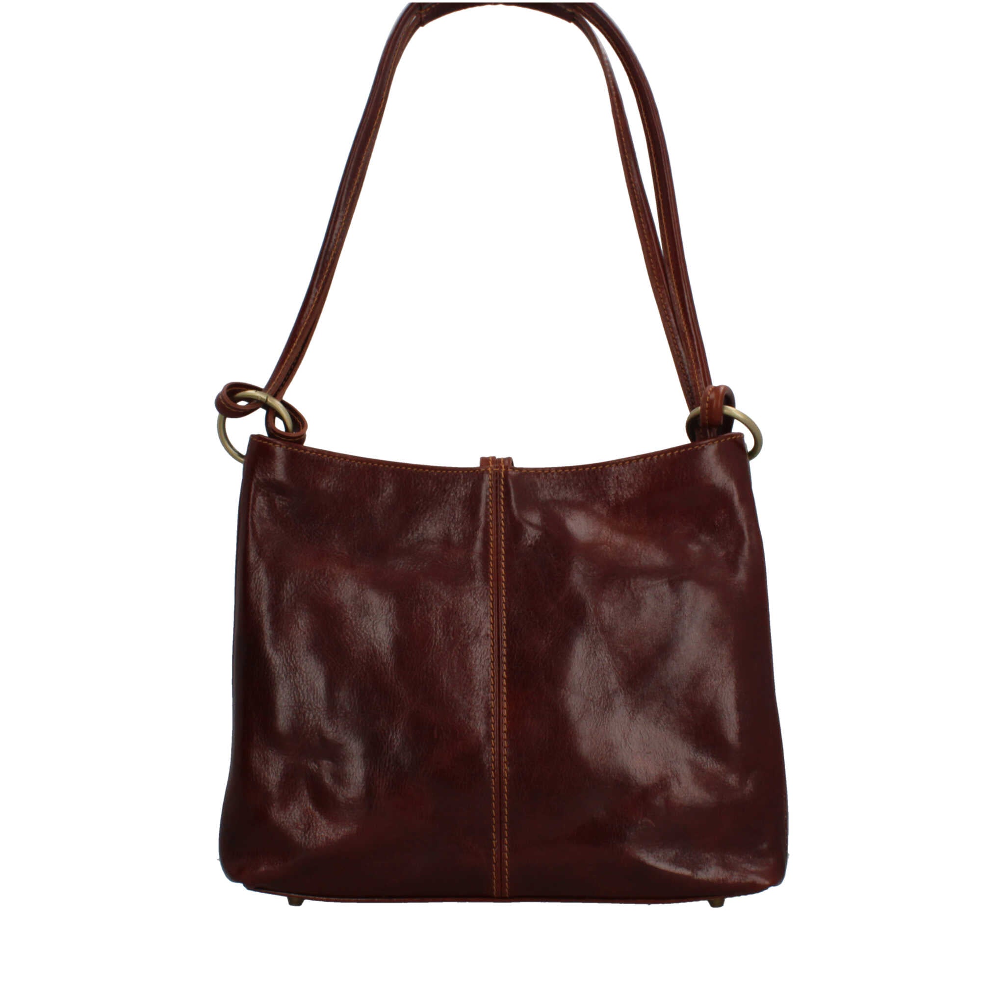 Borsa a spalla in vera pelle Il Giglio Made in Italy