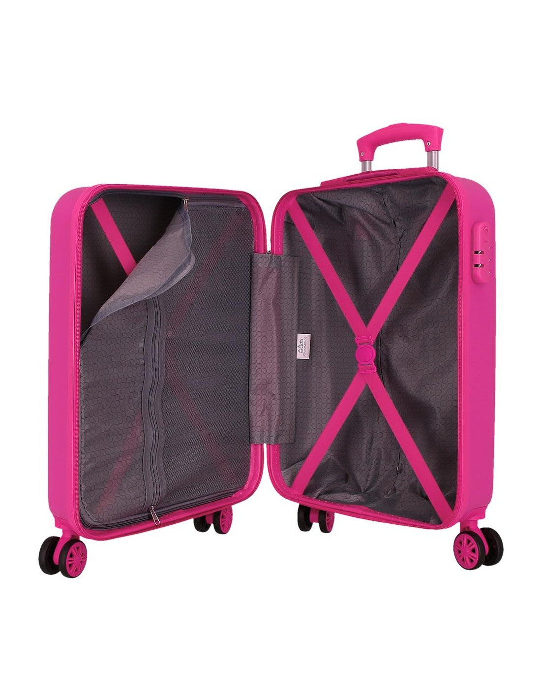 Disney Minnie Mouse Trolley Cabina Bambina 55 cm Valigia Rigida in ABS 34 Litri