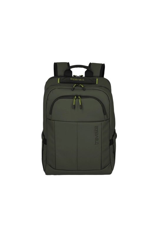 Zaino Travelite con scomparto laptop e tasche organizzate VERDE TU | Giò Fashion