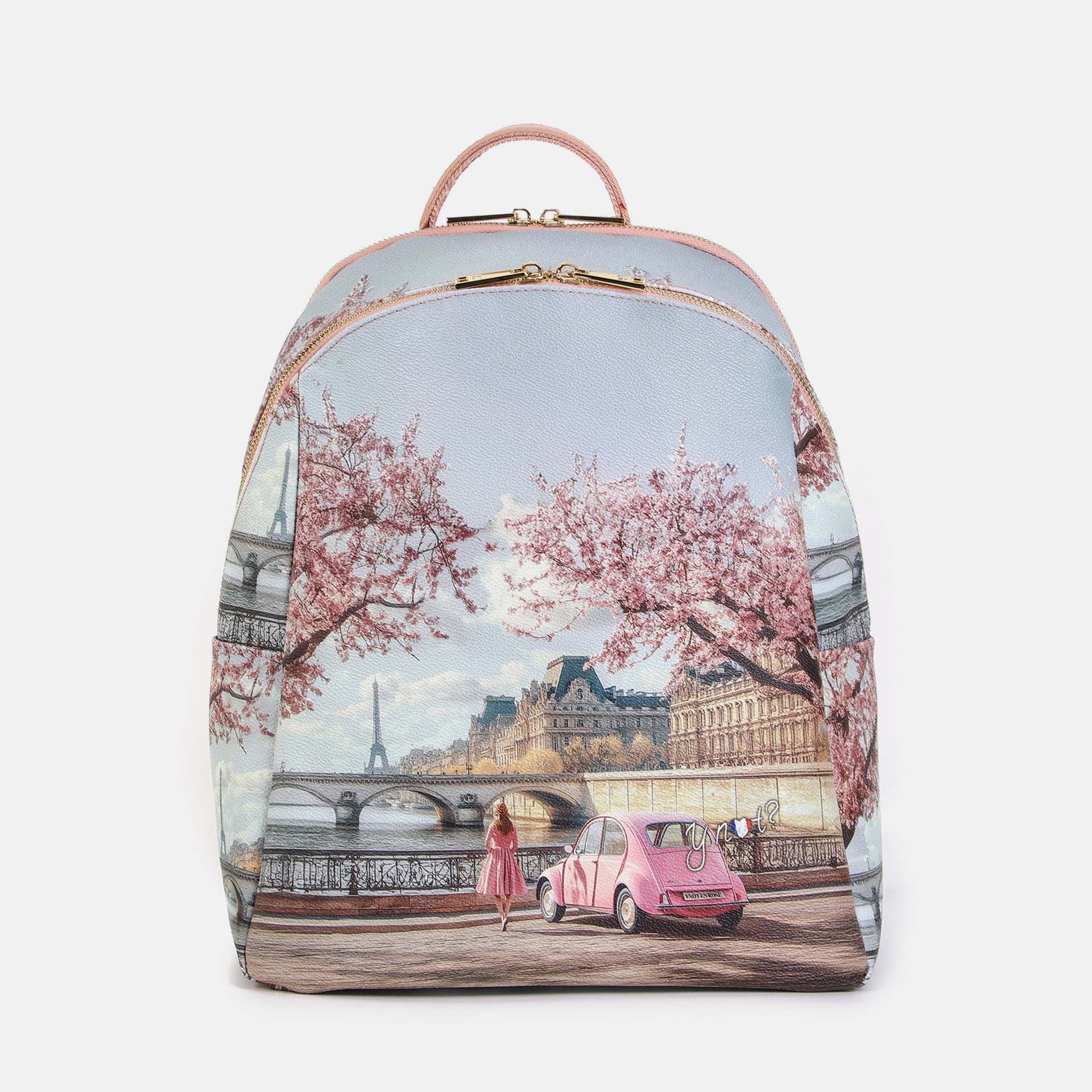 Y-Not Zaino YesBag Paris en Rose TU | Giò Fashion