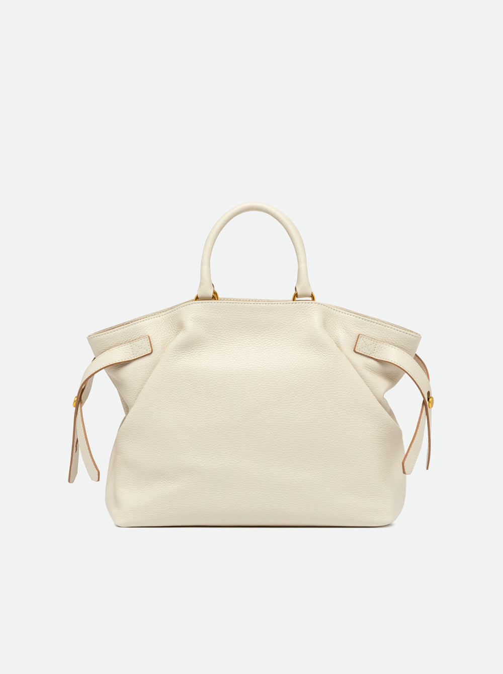 Borsa a mano Gianni Chiarini elegante con design morbido e chiusura superiore Beige TU | Giò Fashion