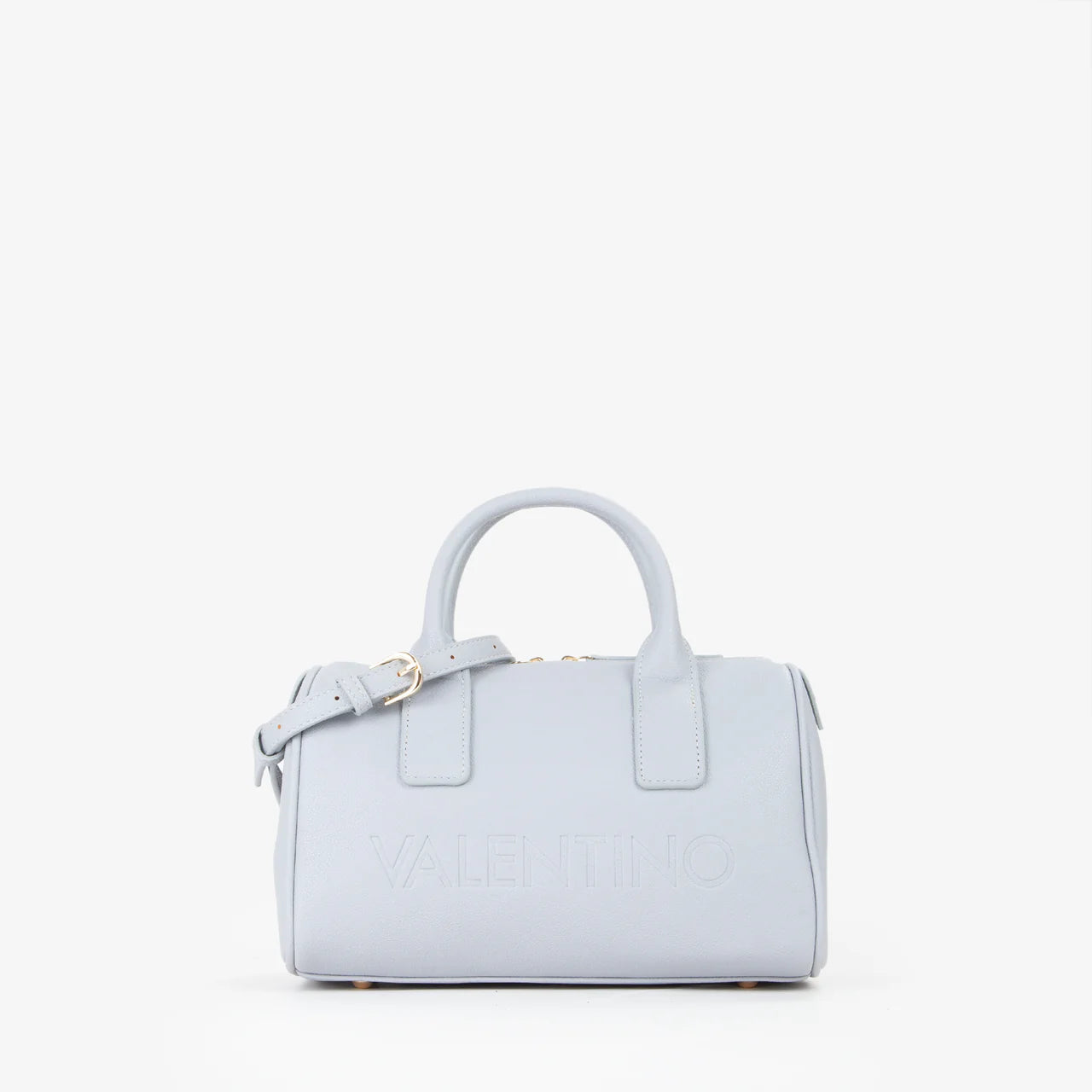 Valentino borsa a mano con tracolla logata regolabile AZZURRO TU | Giò Fashion