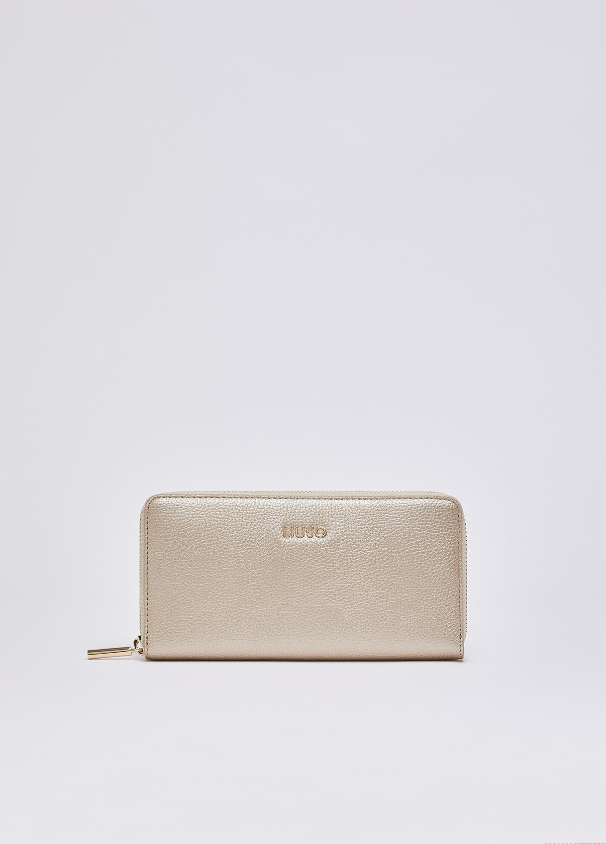 Liu Jo Portafoglio Grande Donna Zip Around Monogram
