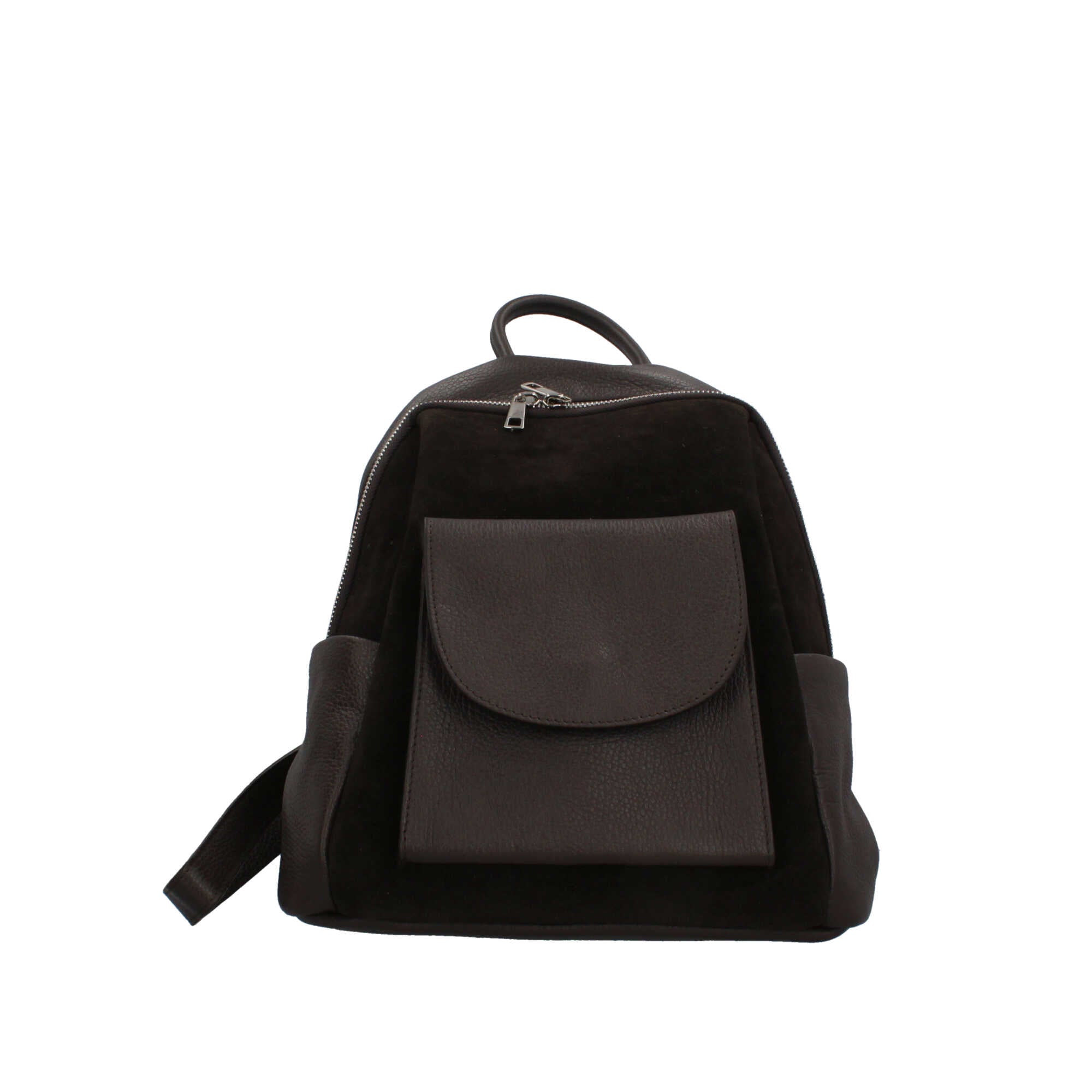 Made in Italy zaino in pelle stile elegante Marrone TU | Giò Fashion