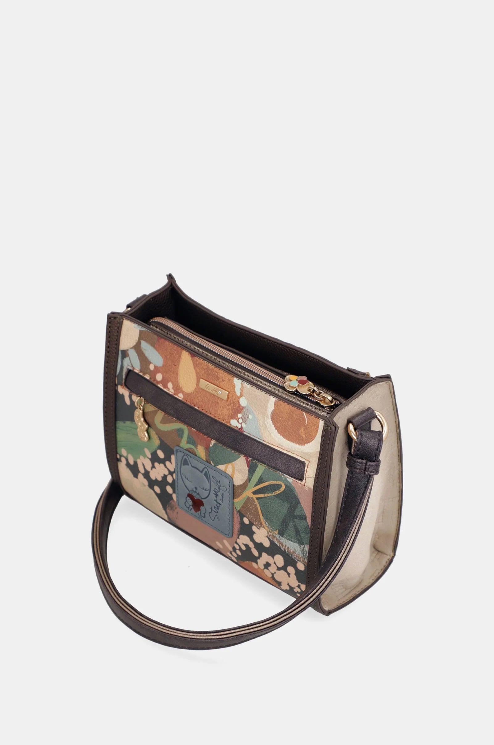 Borsa a Tracolla Donna Anekke Compatta con Tasche