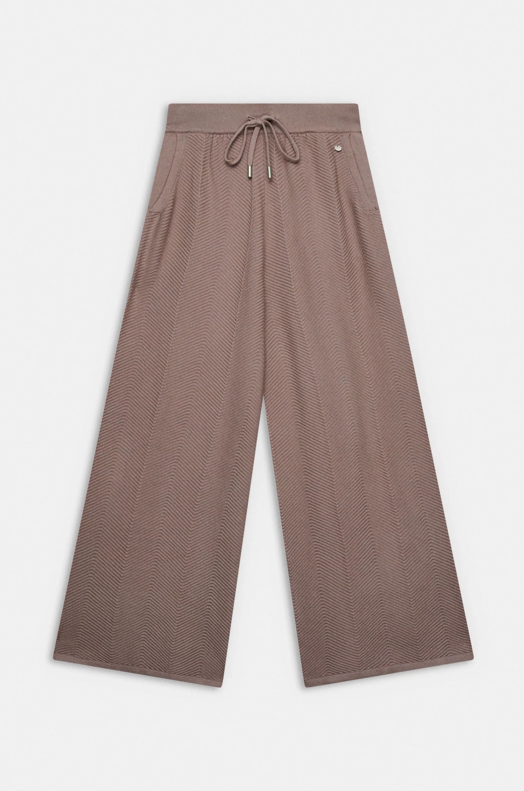 Pantaloni Donna Anekke in Maglia a Gamba Ampia