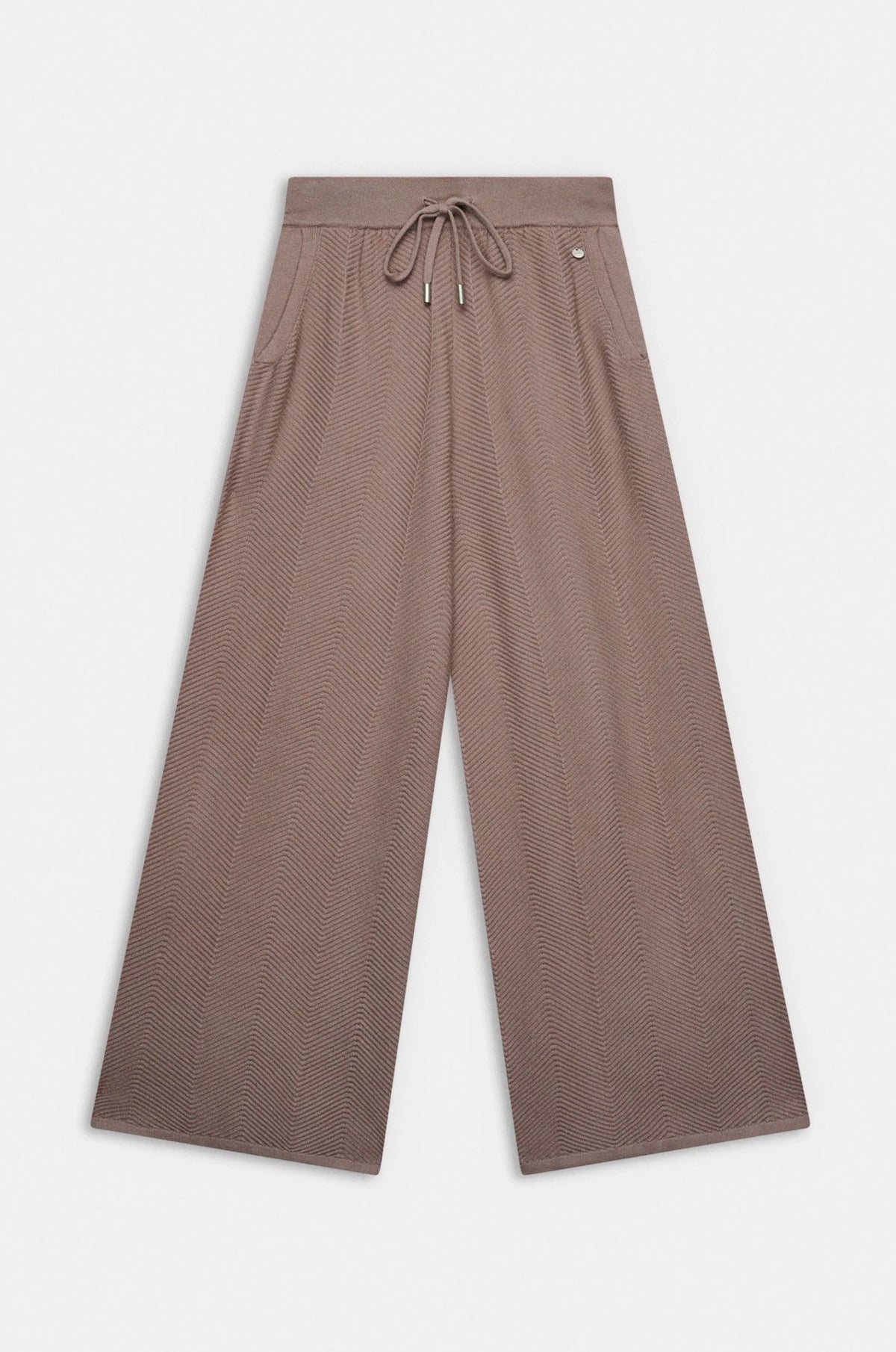 Pantaloni Donna Anekke in Maglia a Gamba Ampia