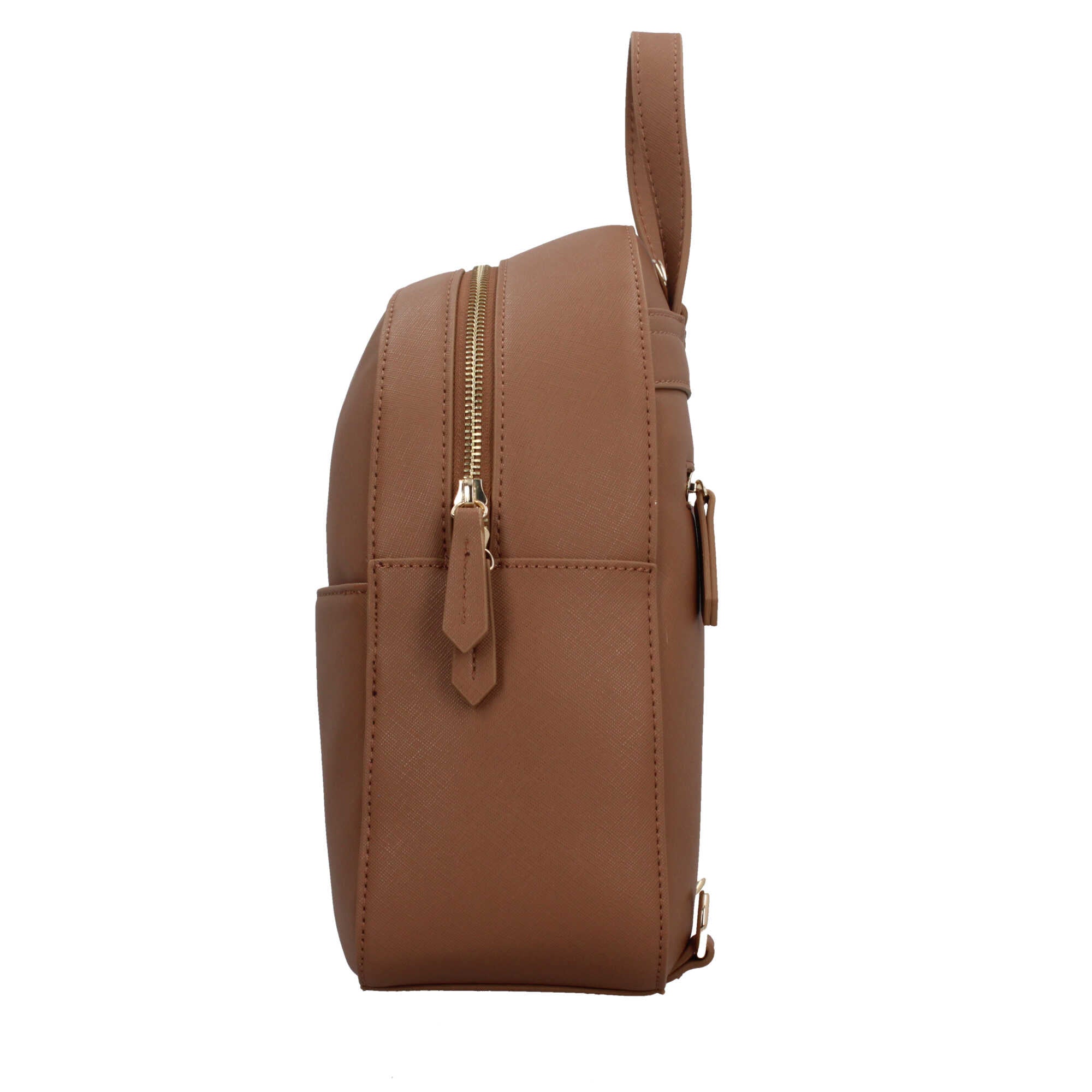 Valentino zaino Zero Re compatto con tasche e finiture eleganti Marrone TU | Giò Fashion