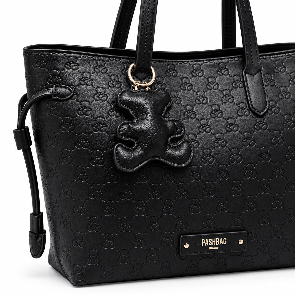 PashBag Borsa Shopper Donna Capiente con Charm