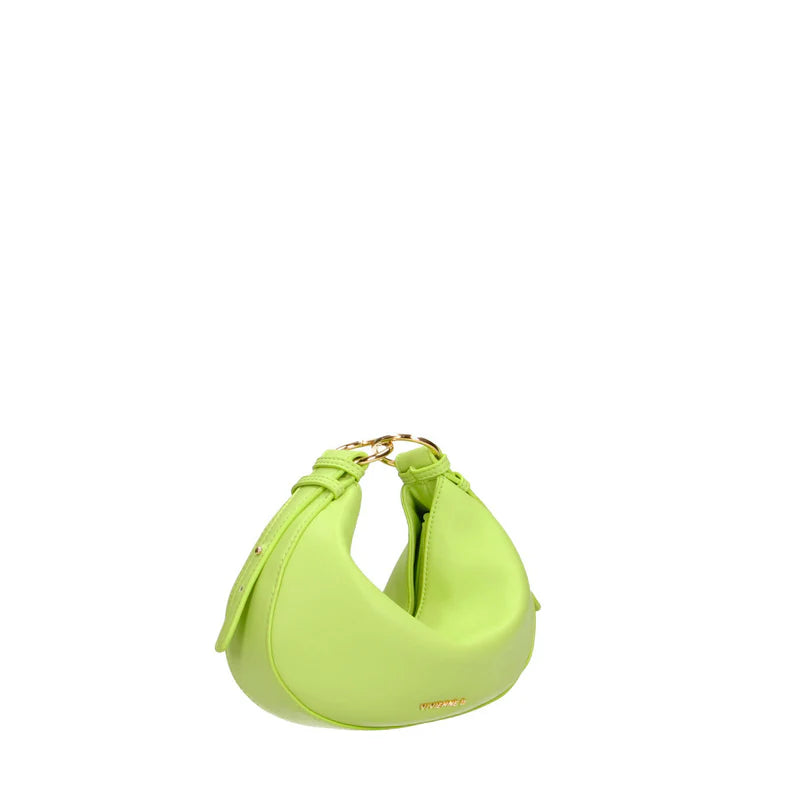 Borsa Vivienne D donna a mano design moderno con catena elegante Verde TU | Giò Fashion