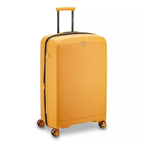 Trolley Grande Roncato Espandibile 4 Ruote Scocca Rigida Giallo TU | Giò Fashion