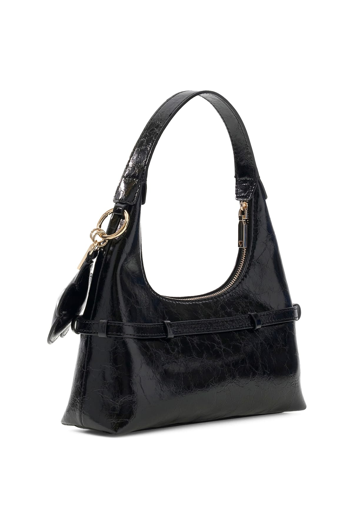 Guess Borsa Donna a Spalla con Charm Decorativo