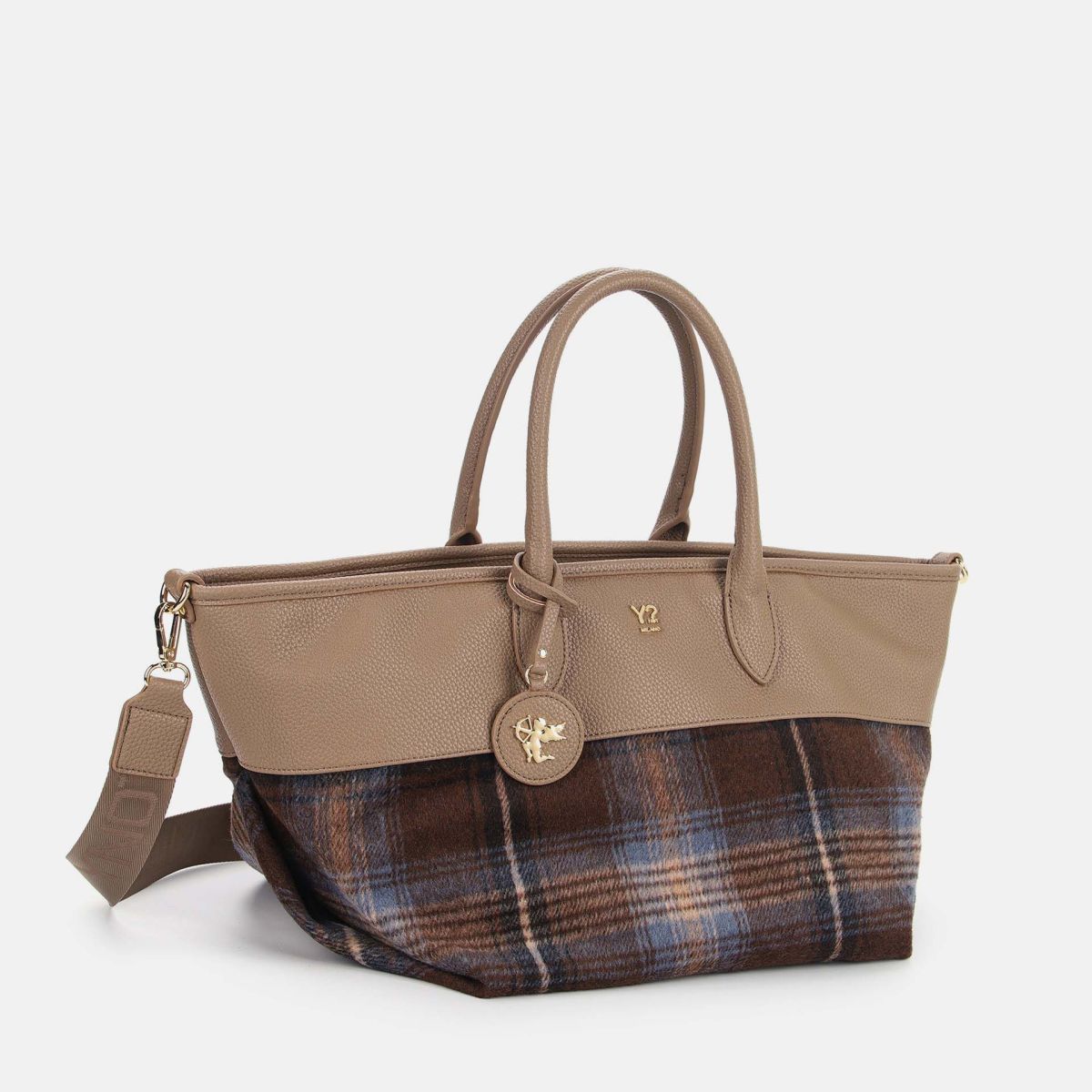 Ynot? Start Borsa Tote Grande Donna con Tracolla