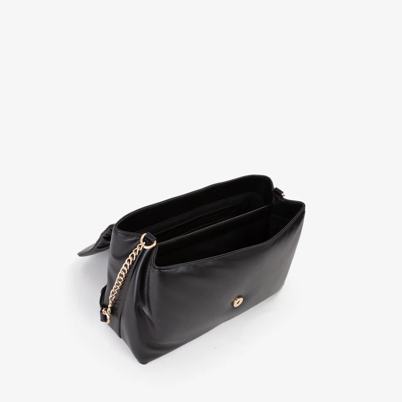 Valentino borsa a tracolla donna con patta e dettaglio V Nero TU | Giò Fashion