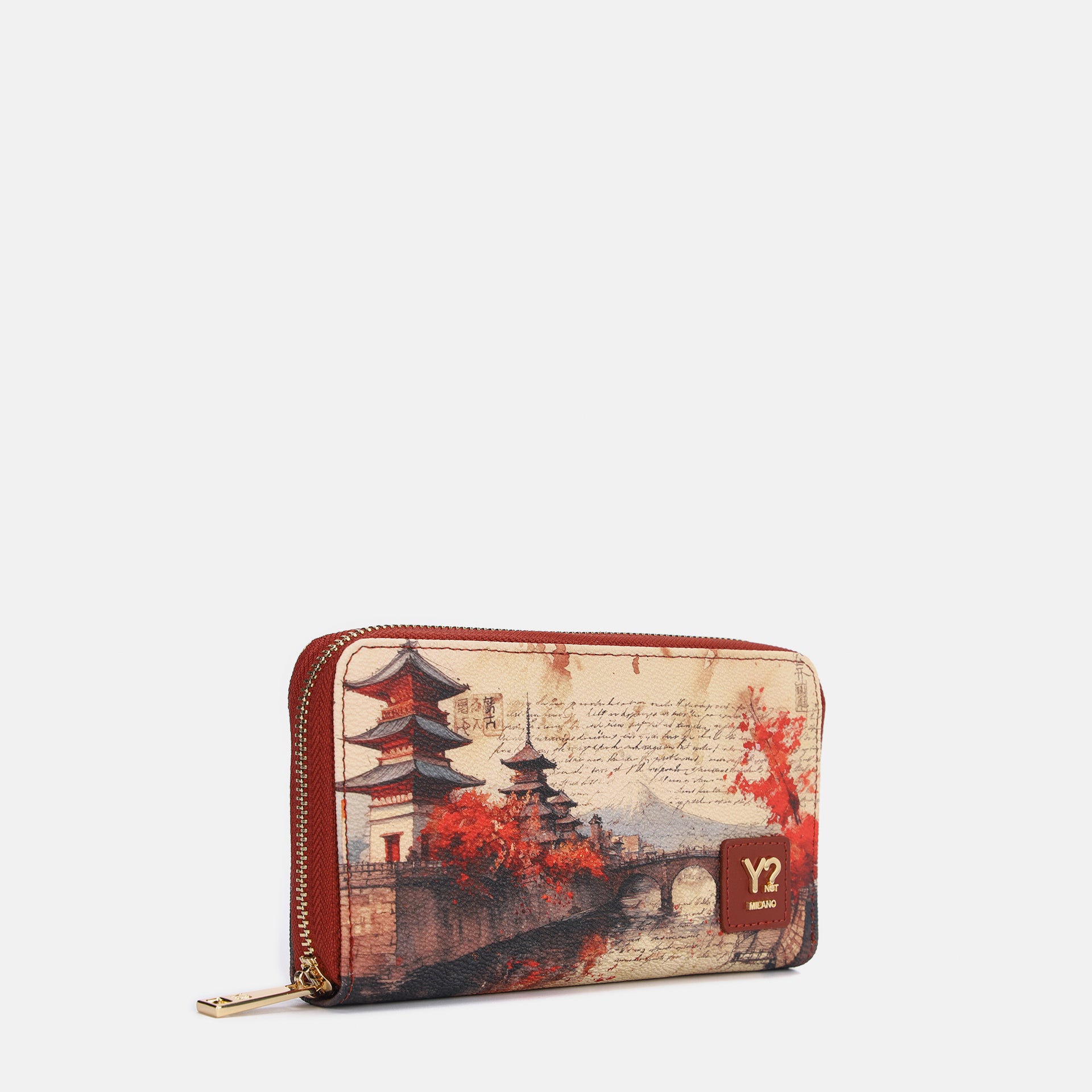Ynot? Yes Bag Portafoglio Donna Grande in Ecopelle