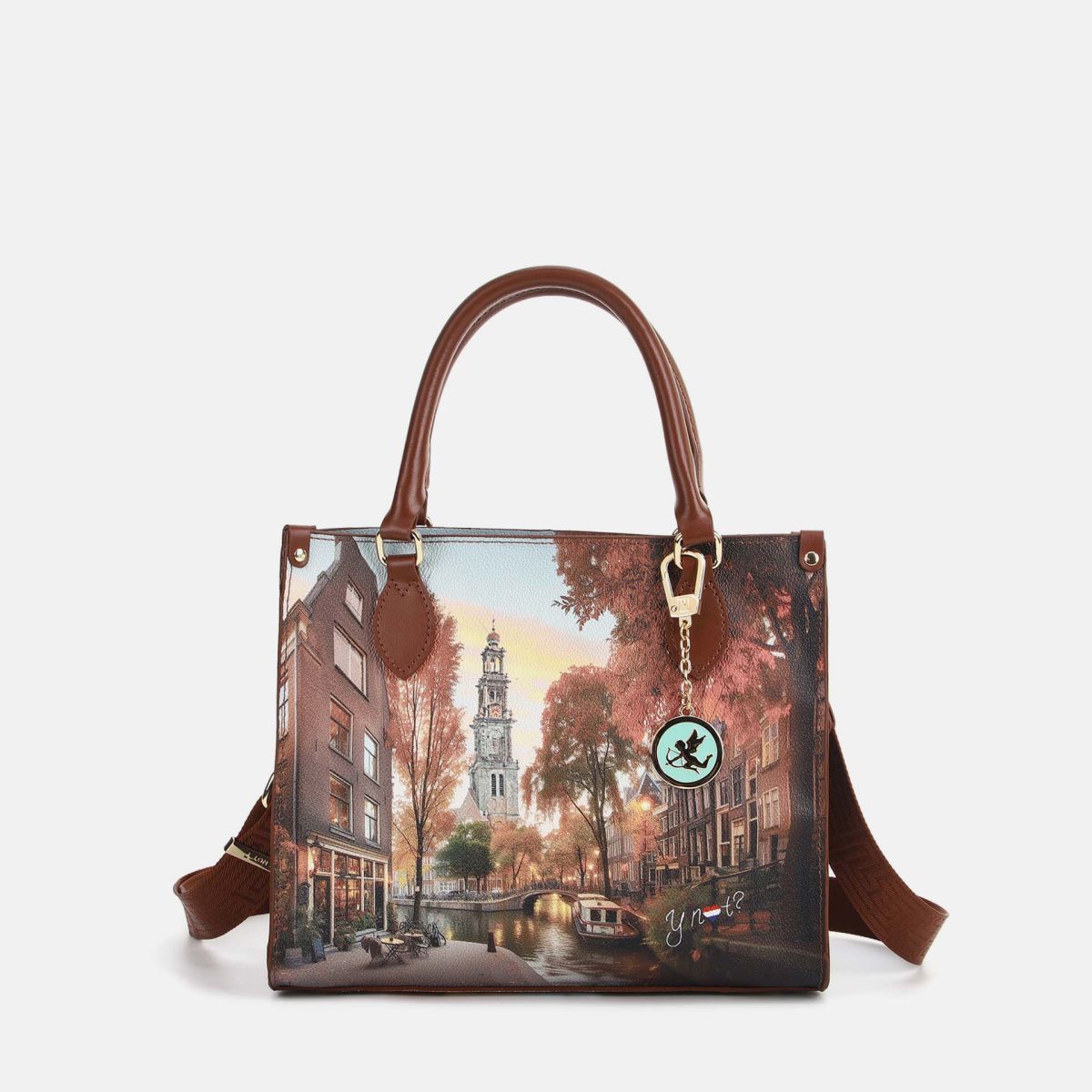 Ynot? Yes Bag Borsa Tote Donna Squadrata