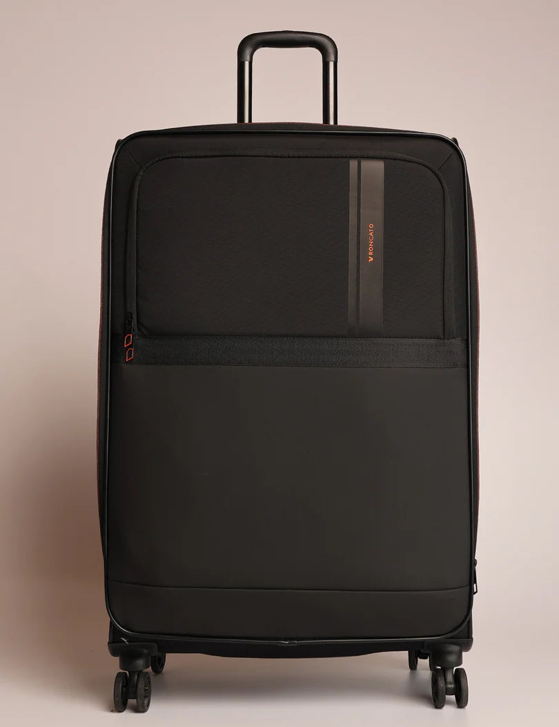 Trolley Roncato grande rigido con quattro ruote NERO TU | Giò Fashion