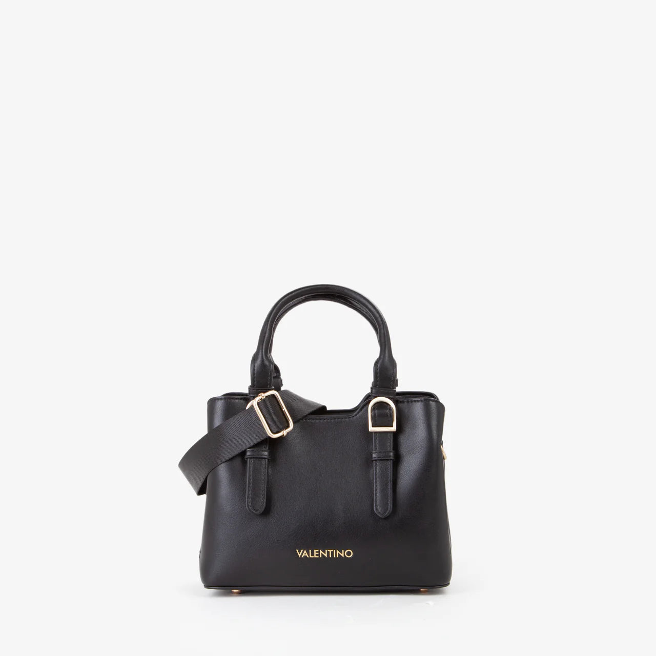 Valentino borsa a mano compatta con tracolla regolabile Nero TU | Giò Fashion