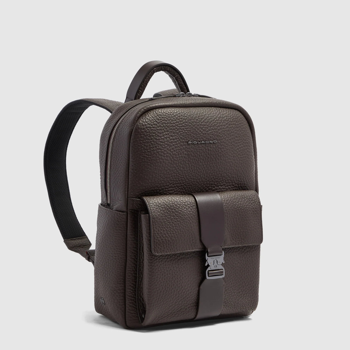 Zaino Uomo Porta PC 14" in Pelle con Doppio Scomparto