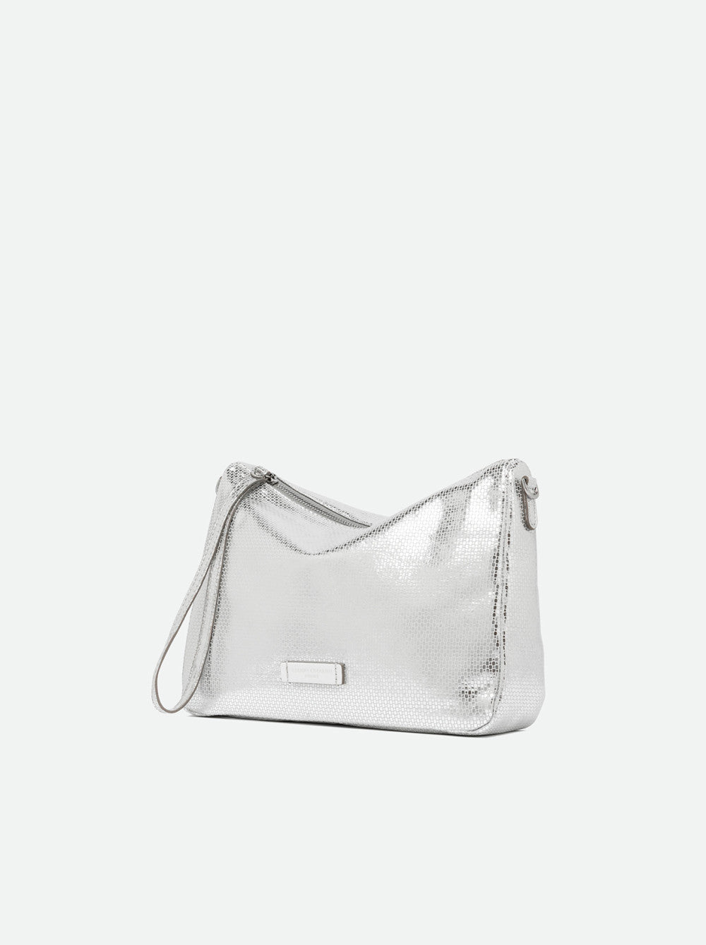 Gianni Chiarini Nora Pouch Borsa a Spalla in Pelle Metallizzata
